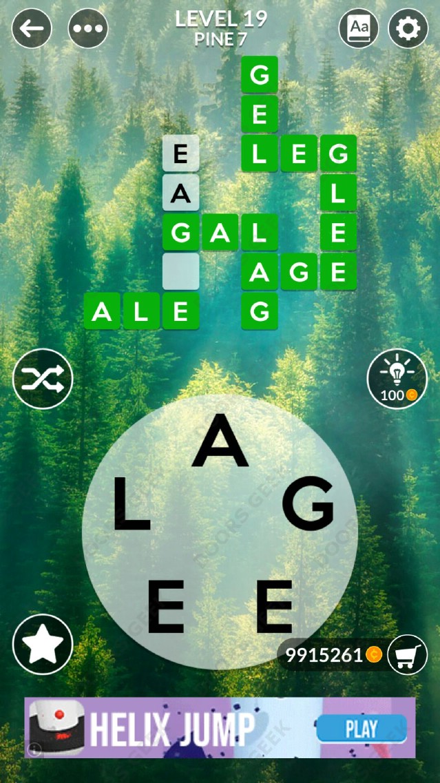 Wordscapes Level 19 Answers Doors Geek
