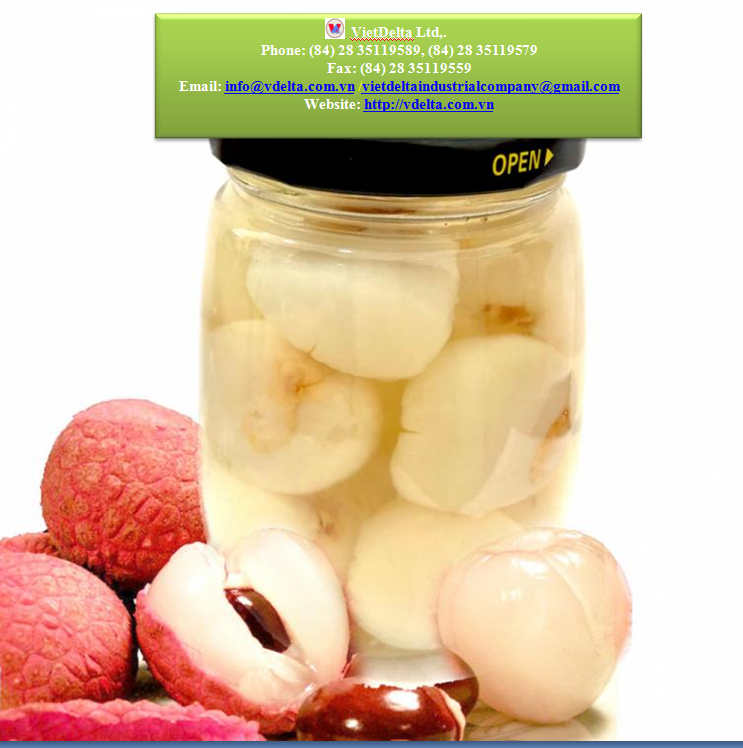 Canned Lychee Fruit / Juice