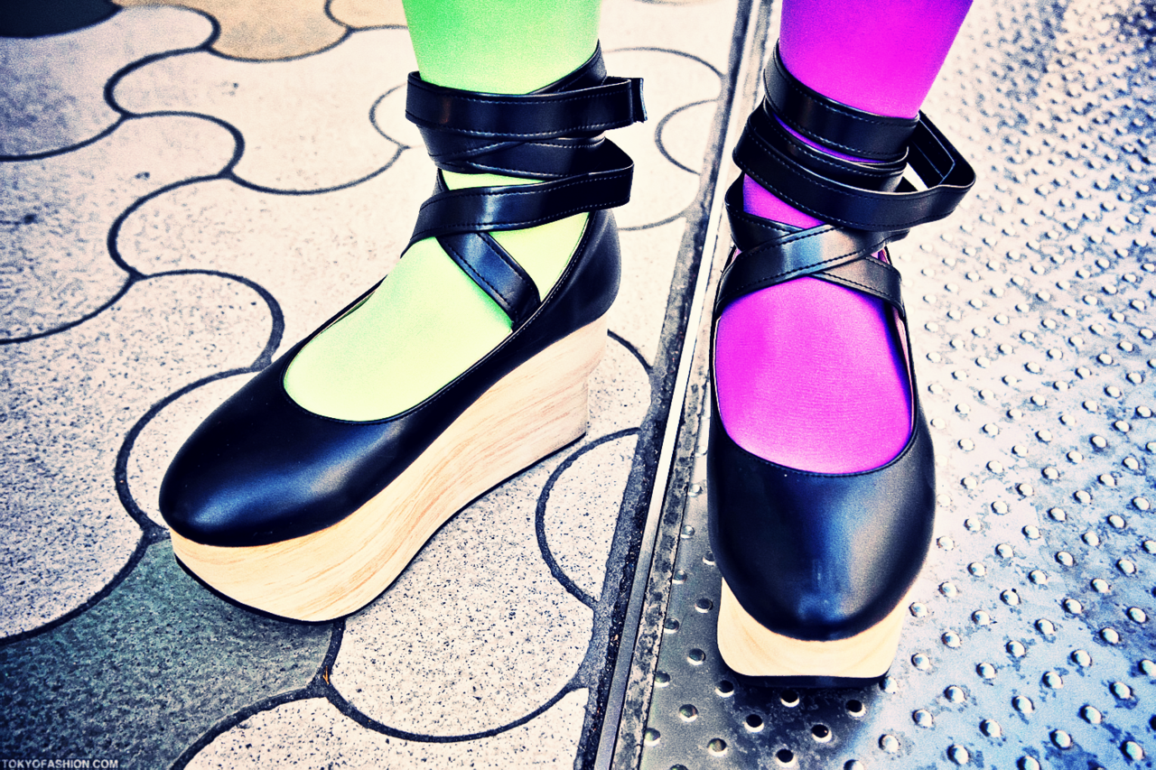 Purplish Green Rocking Horse Shoes