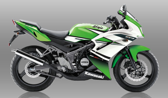 Warna dan strriping baru Kawasaki Ninja 150RR 2014 . . . . update terus 