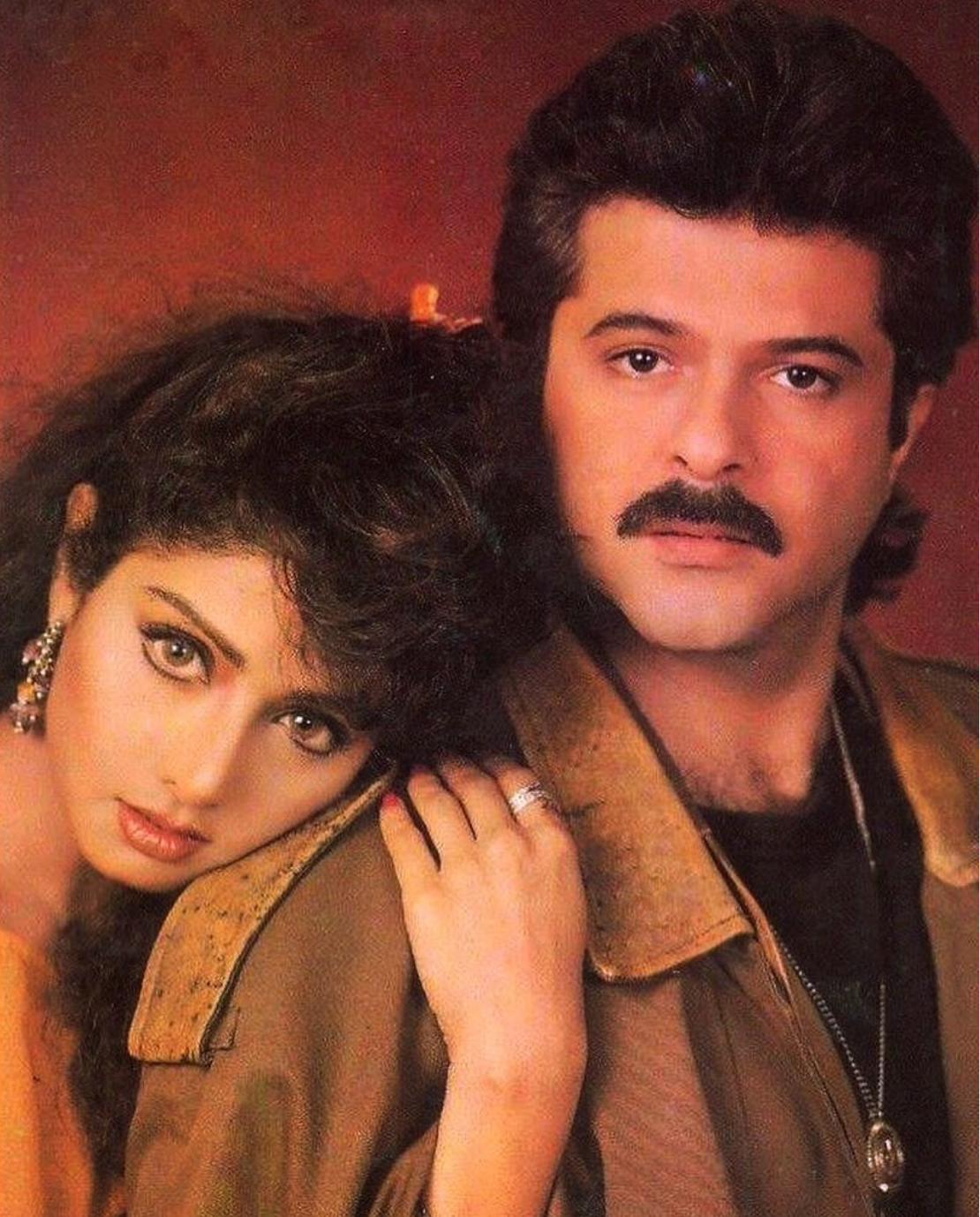 Sridevi: Sridevi and Anil Kapoor; publicity stills for Roop Ki Rani