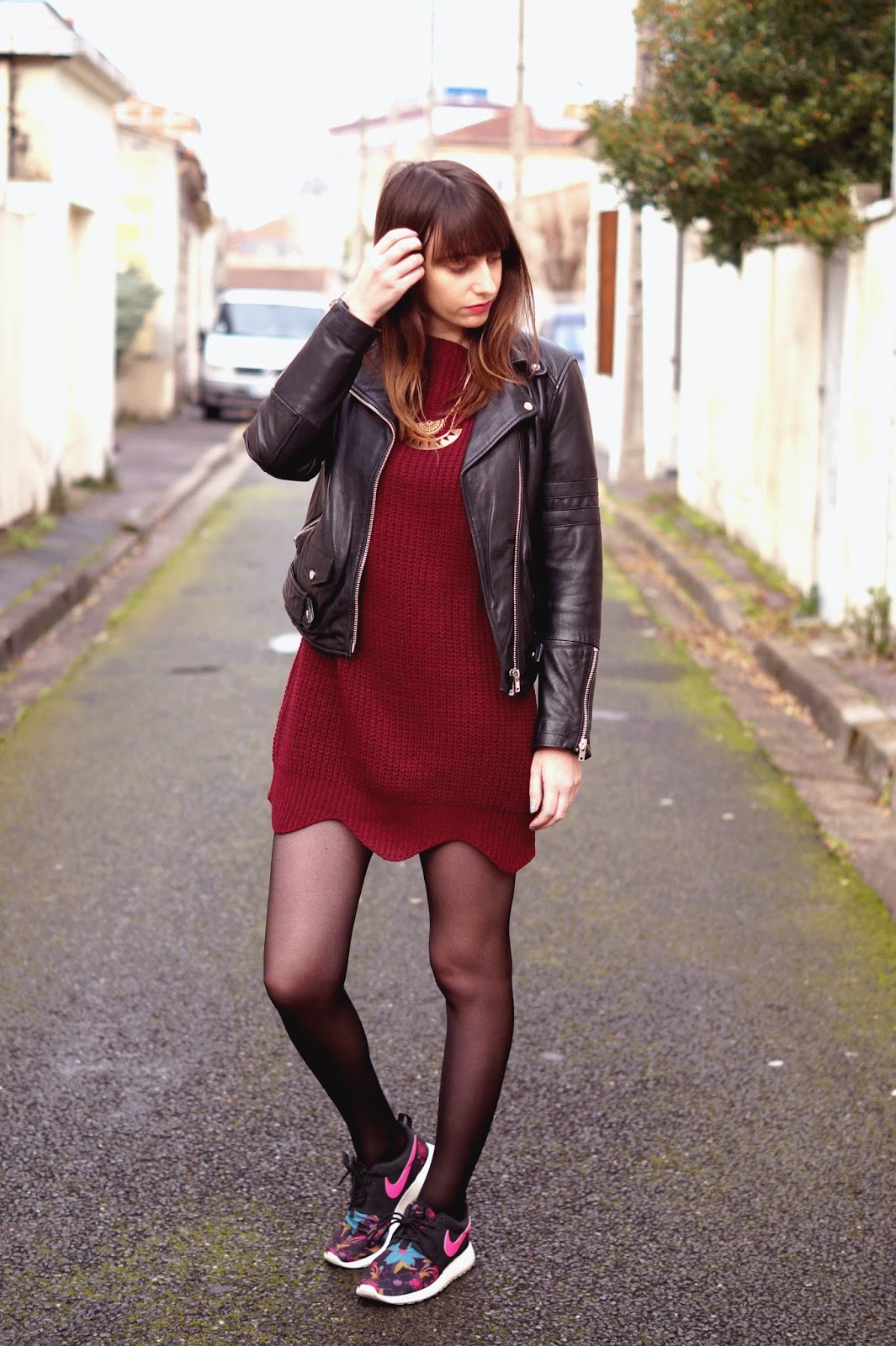 veste avec robe pull