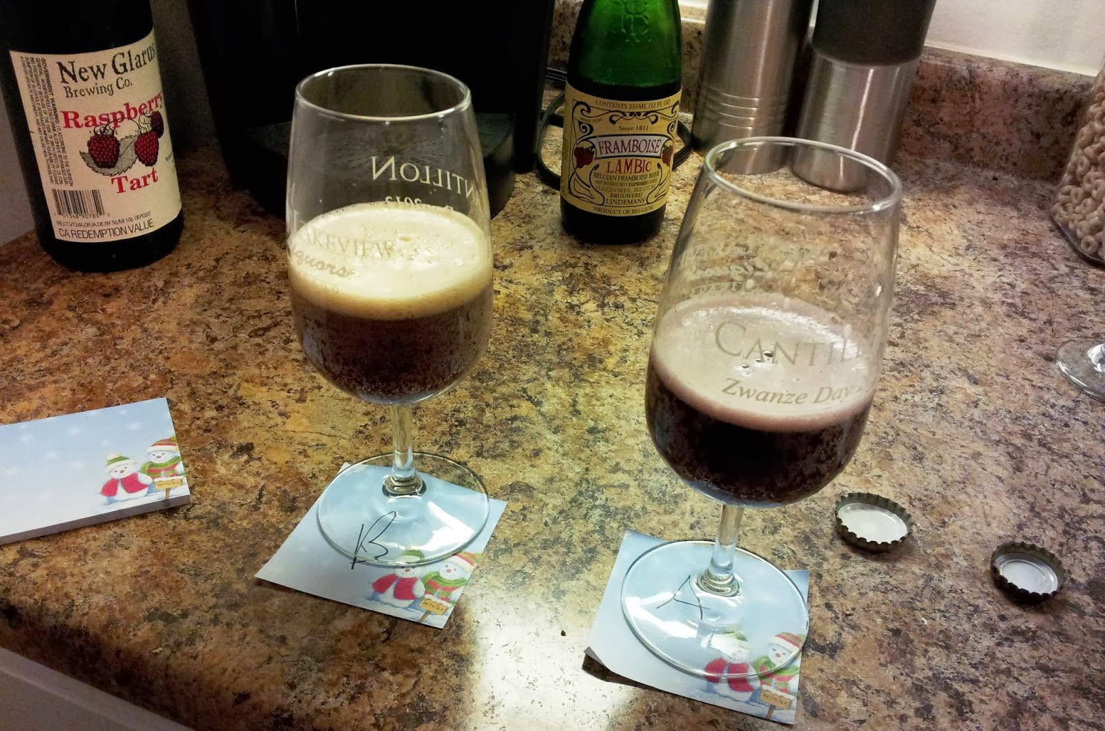 Not Another Beer Review and Contrast] New Glarus Raspberry