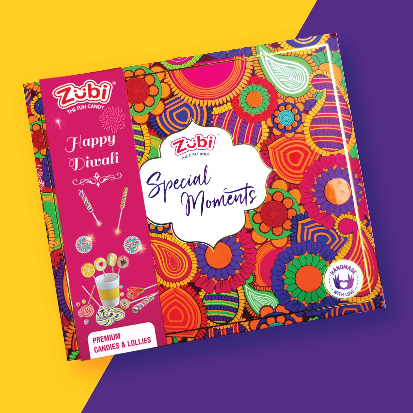 Zubi Candy Diwali Box Packaging Of The World