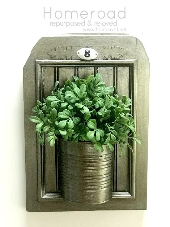 Recycled Can Planter 
