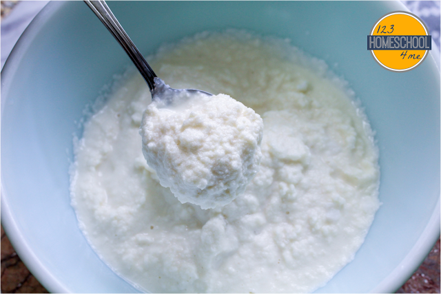 mix ingredients to make 3 ingredient snow ice cream