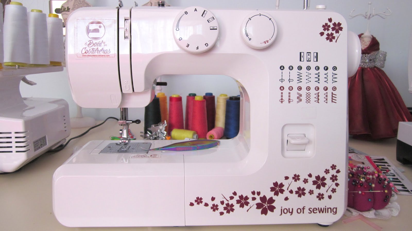 Prestigioso constructor Centro de la ciudad Cómo enhebrar máquina de coser Janome 311