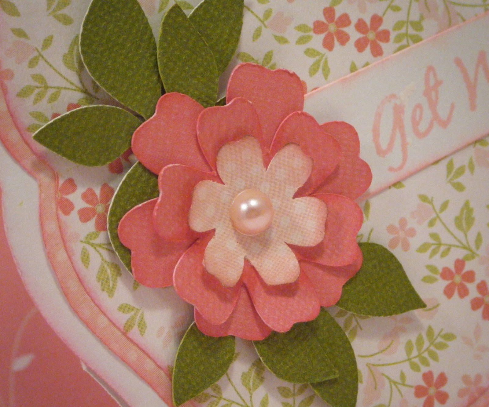Pink and Paper: Simple Pink Card