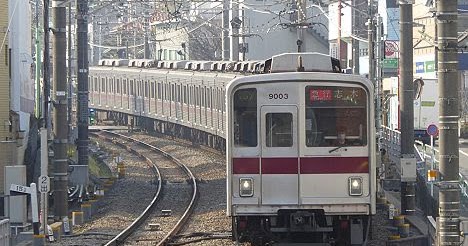レール7 切符補充券珍行先 東急東横線 副都心線 東武東上線直通 急行 志木行き5 東武9000系