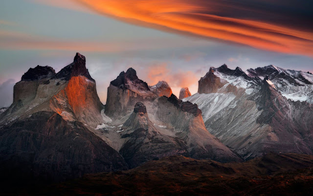 Free Torres Del Paine Horns Nature & Landscape  wallpaper.