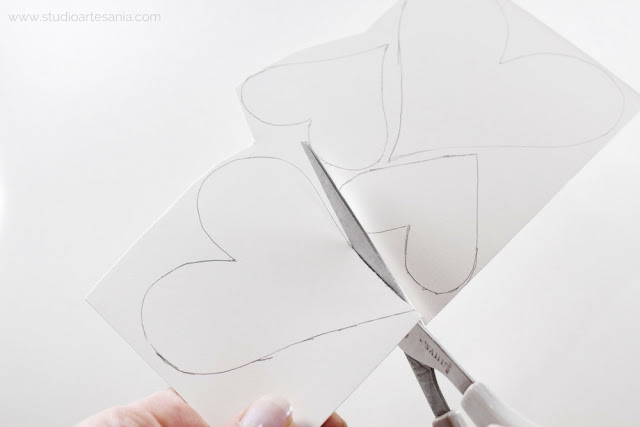DIY Elegant Valentine's day cards