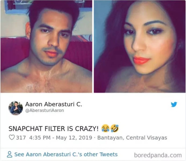 New Gender Swap Snapchat Filter (30 pics)