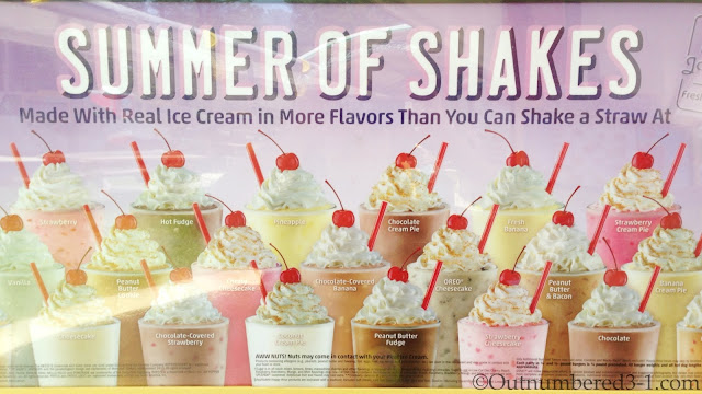 Sonic Drive In Half Price Shakes After 8pm All Summer Long Outnumbered 3 To 1