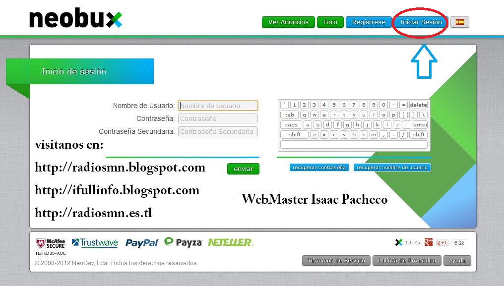 Como Hacer Dinero Por Con NeoBux