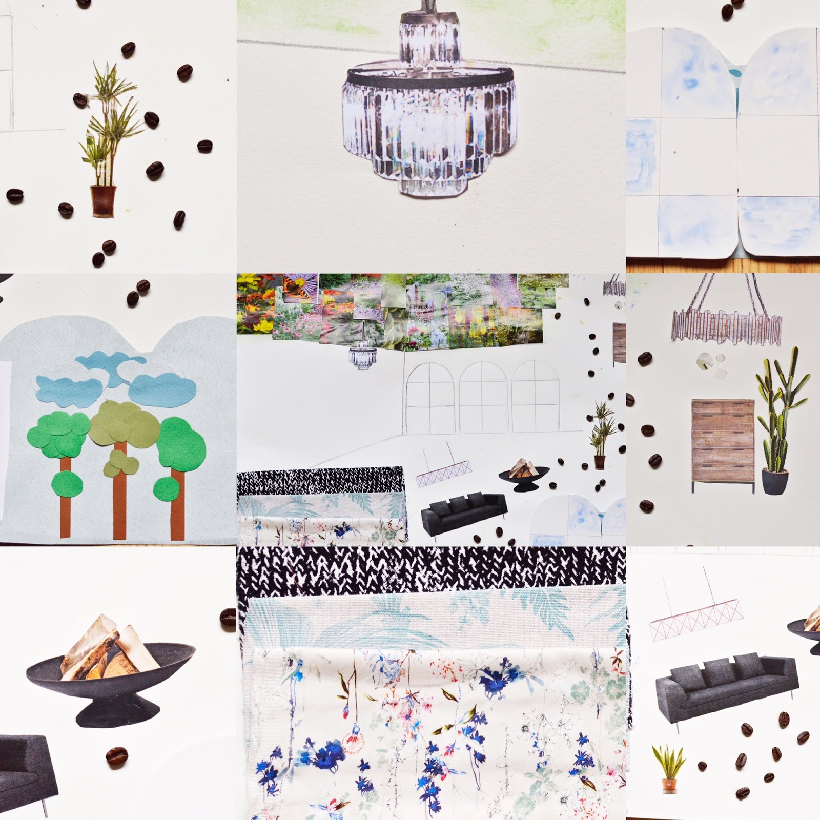 Dressing Room Mood board Splendour Blog