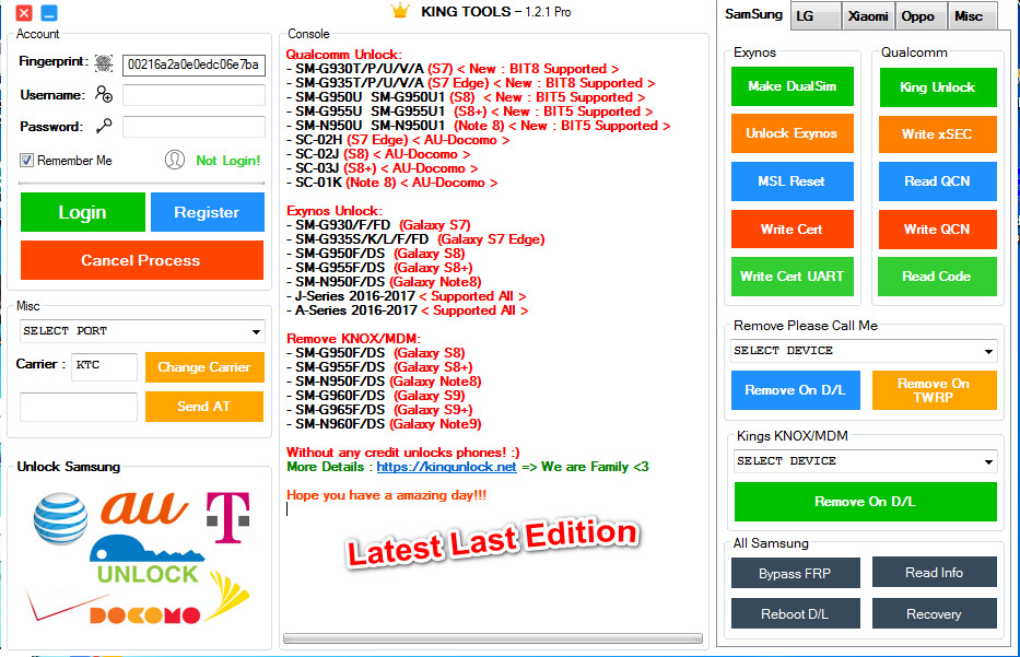 King Tools V1.2.1 Pro Latest Version Free Download Last Latest Edition