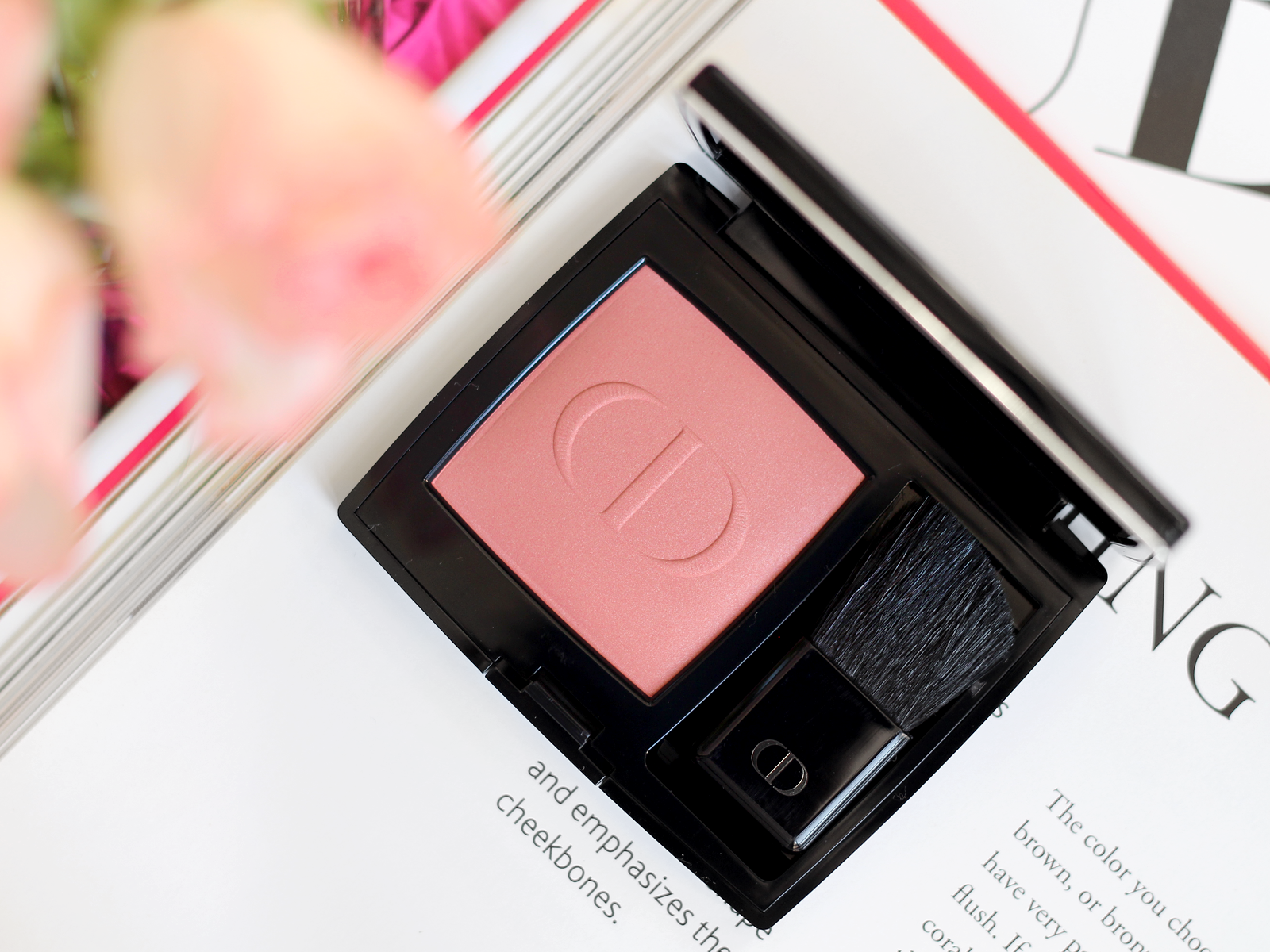 dior rouge blush rose baiser