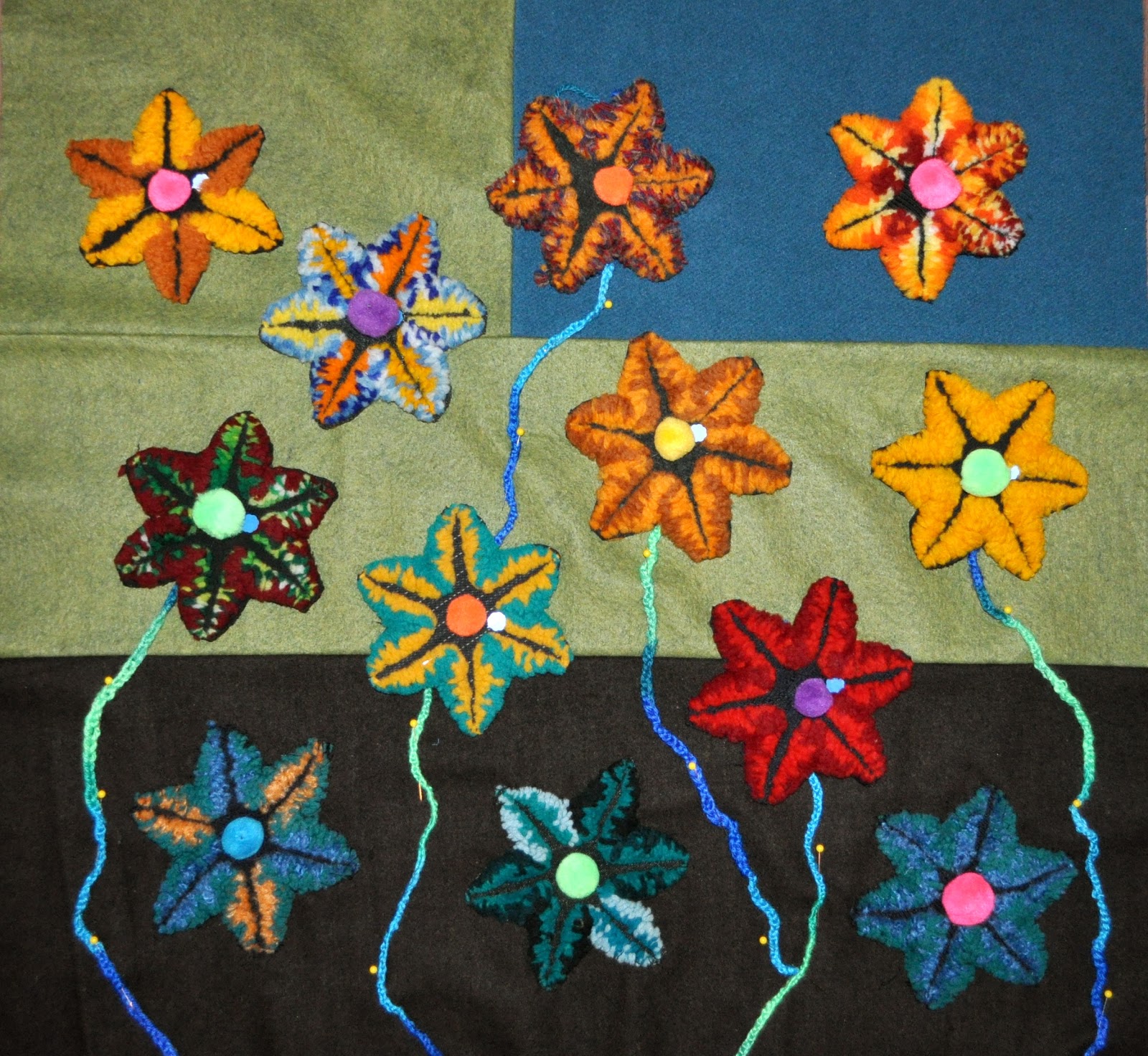 Wonkyworld Contemporary Folk Art Quilting Retreat, Day 1