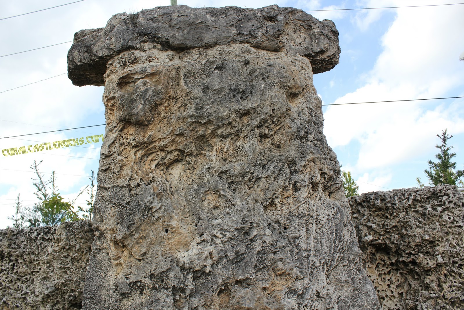 Stonehenge Statue at Coral Castle Homestead, Florida Coral Castle