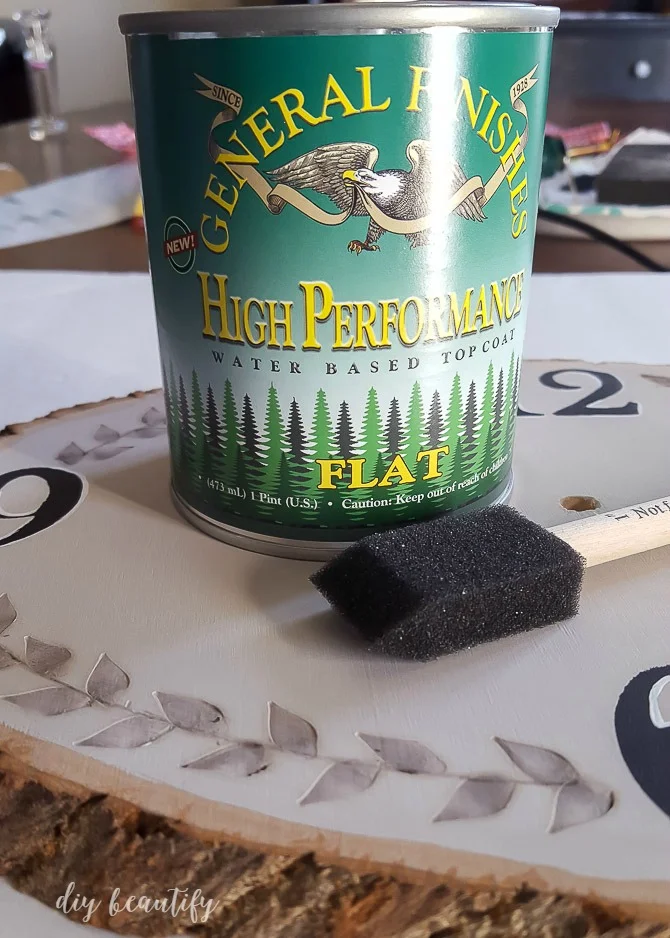 How to Make a Wood Slice Clock DIY Beautify Creating Beauty at Home