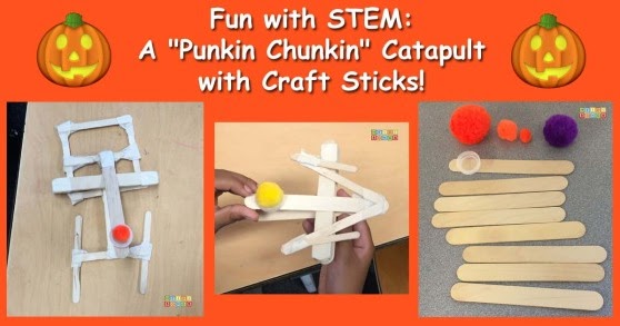 Popsicle Stick Catapult - One Little Project