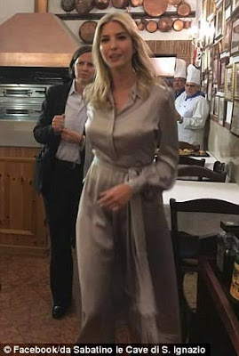 Love after duty! Ivanka and Jared enjoy date night in Rome after meeting the Pope (photos)