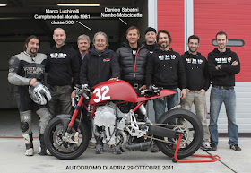 Nembo Motorcycle Team with Marco Luchinelli