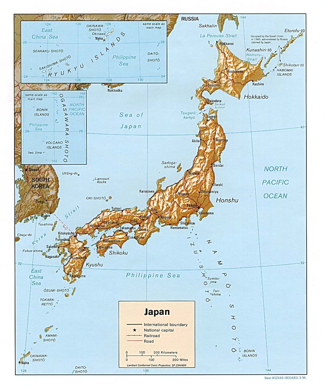 Jap o mapas geogr ficos do jap o enciclop dia global 