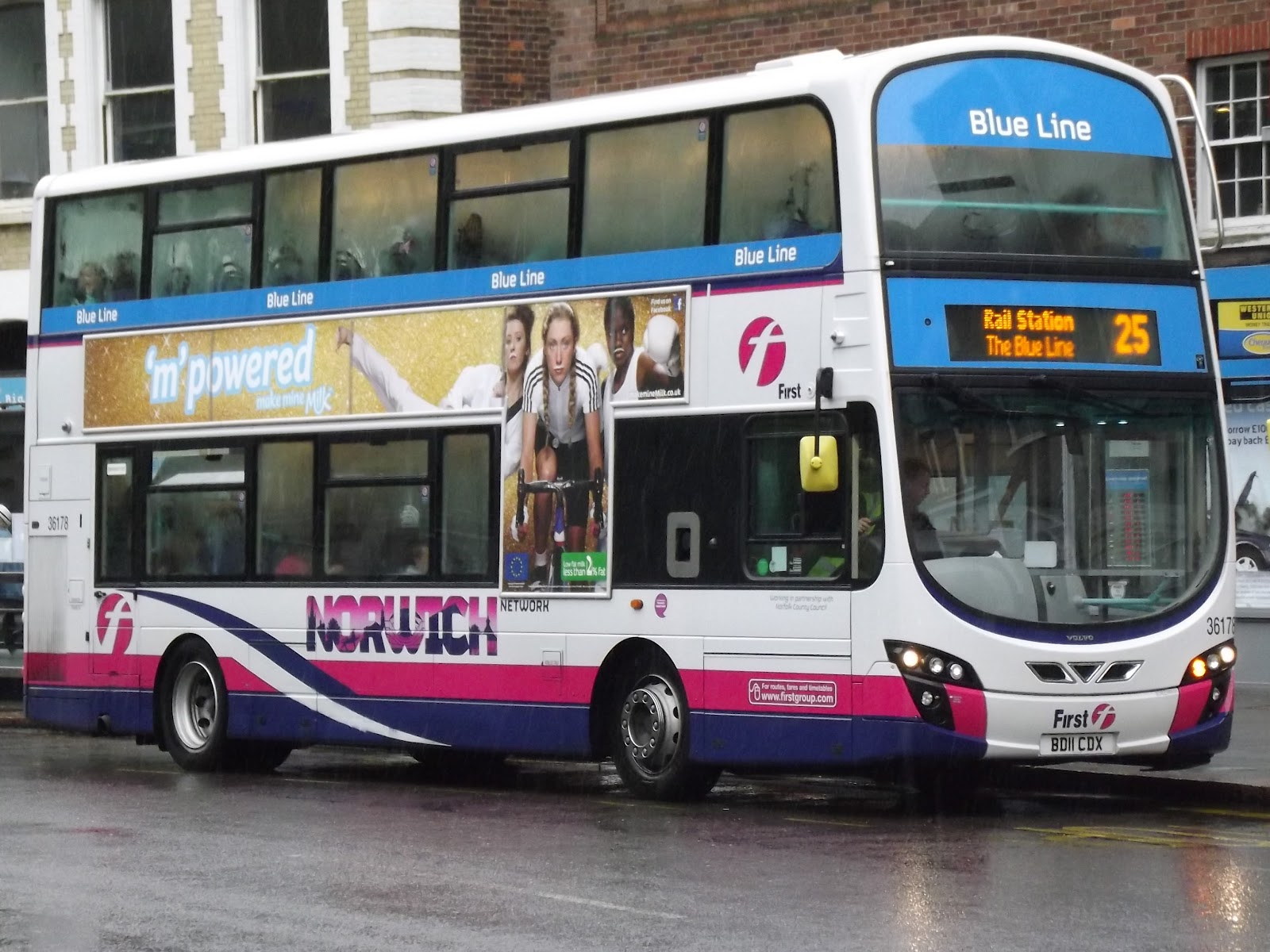 Norwich Bus Page First Norwich color branded Network begins...