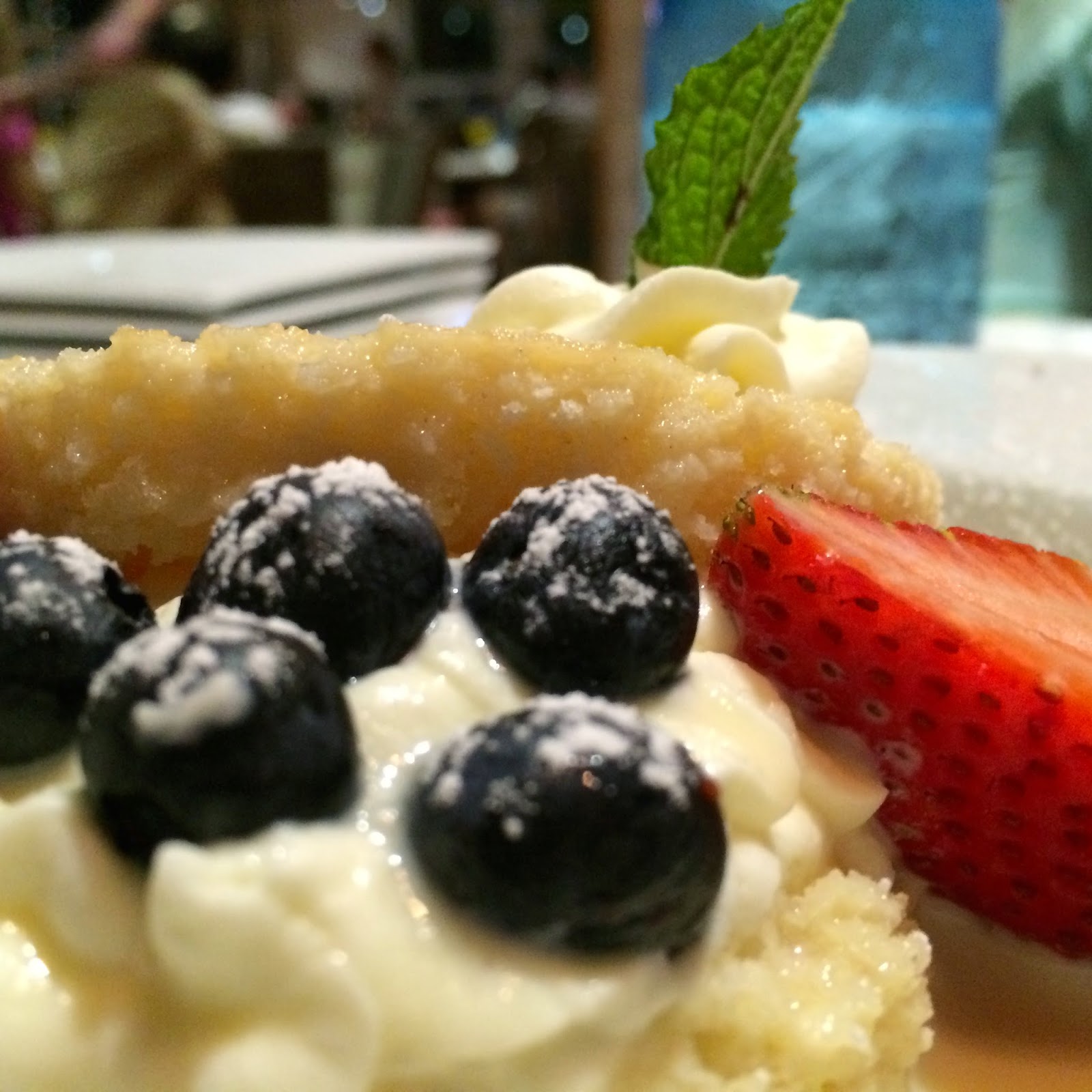 Tres Leches Cake topped with local Berries