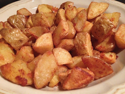 Patatas fritas con cáscara - Patatas jóvenes - Patatas para acompañar con salsas - Receta - ÁlvaroGP - el gastrónomo