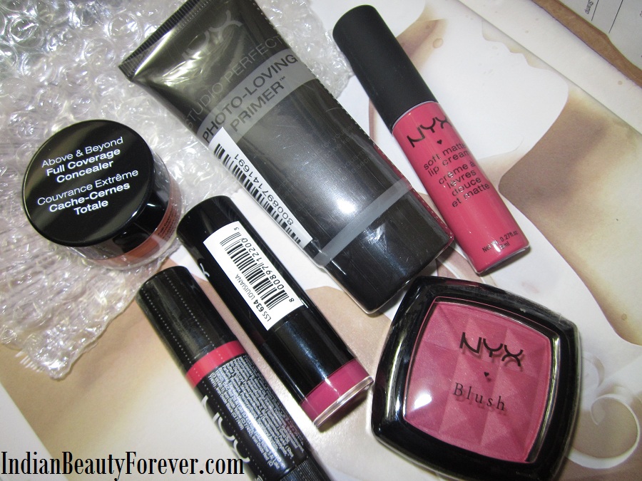 Nyx Cosmetics haul from Blanc To Noir shop
