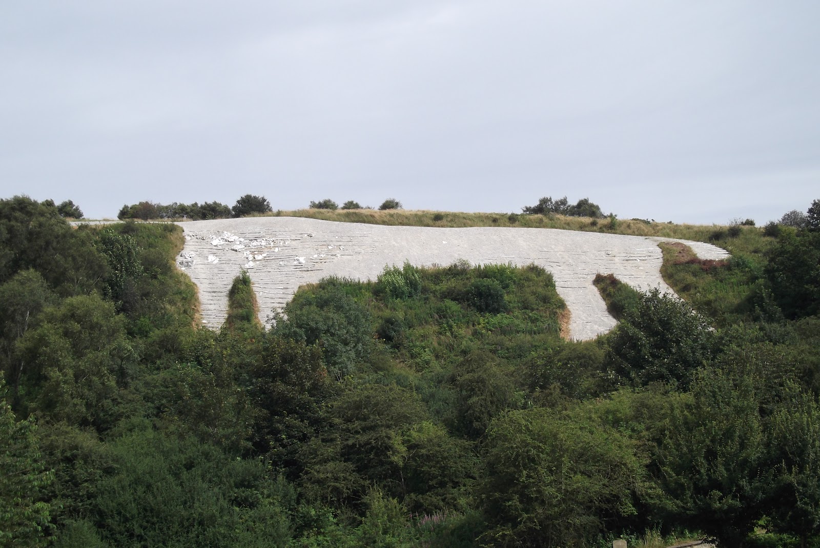 BekhaG Artists Blog White Horse of Kilburn Painting