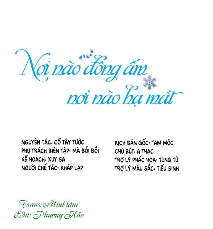 Nơi Nào Đông Ấm, Nơi Nào Hạ Mát - Chương 3 - Trang 1