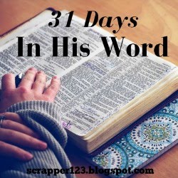 31 Days In His Word