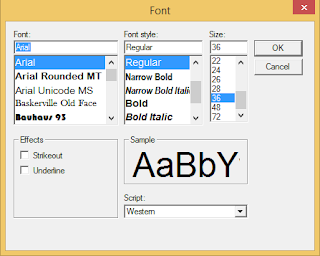 font window textbox powerpoint 2007