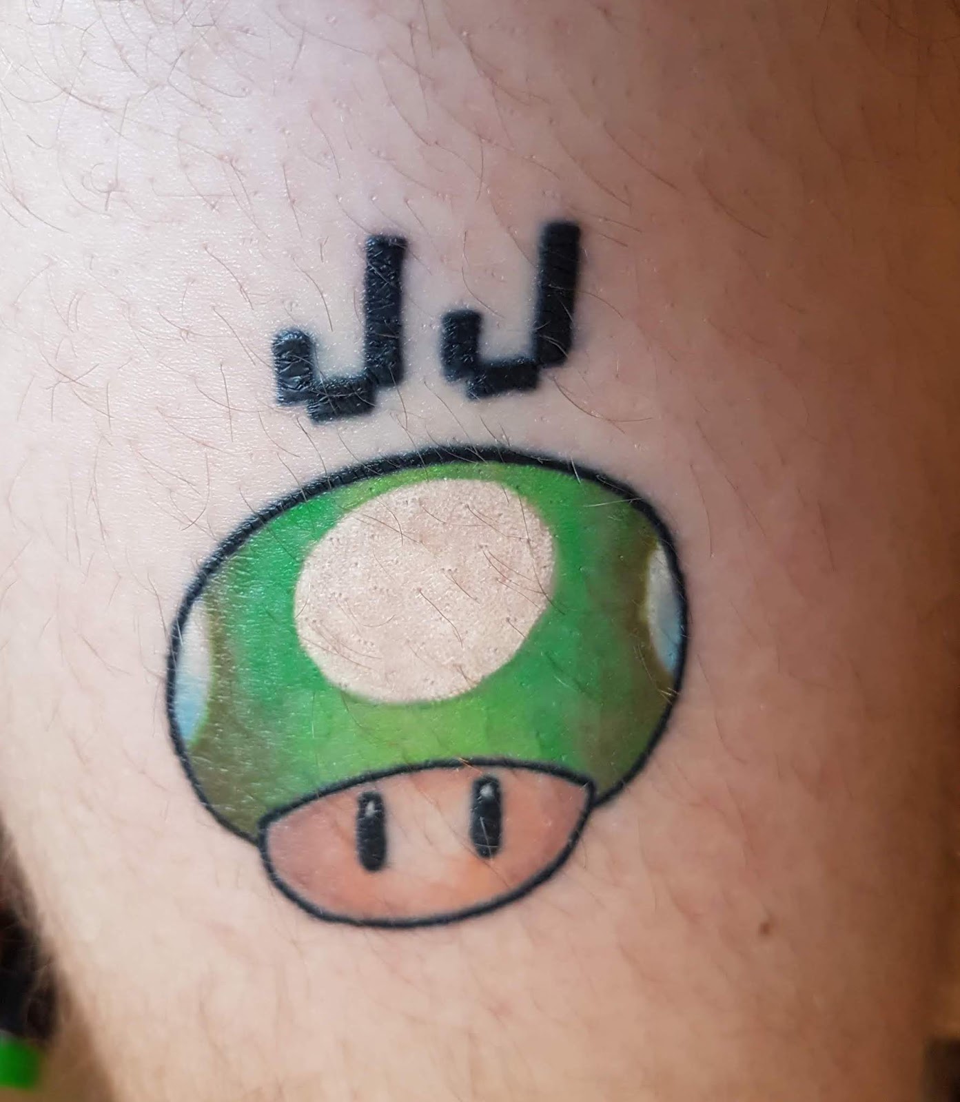 Mario Mushroom tattoo  Gamer tattoos Nintendo tattoo Super mario tattoo