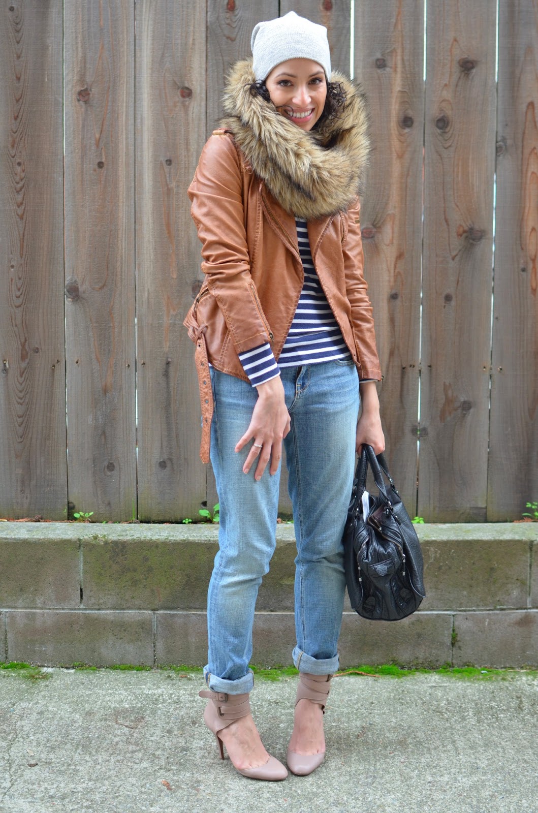 faux fur snood zara
