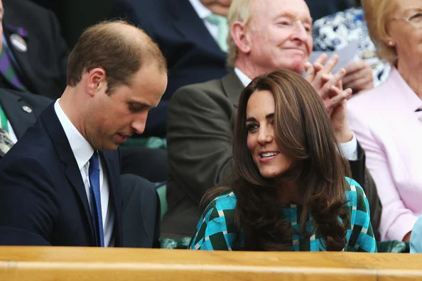 Prince William and Catherine, the Duchess of Cambridge attended the men's singles final match between Serbia's Novak Djokovic and Switzerland's Roger Federer.