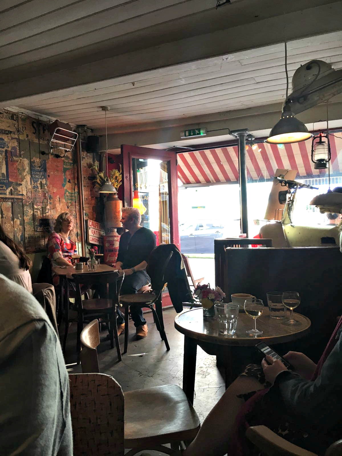 scooter cafe lower marsh