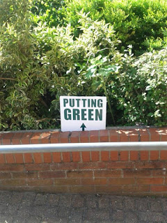 Putting Green in Sheringham, Norfolk