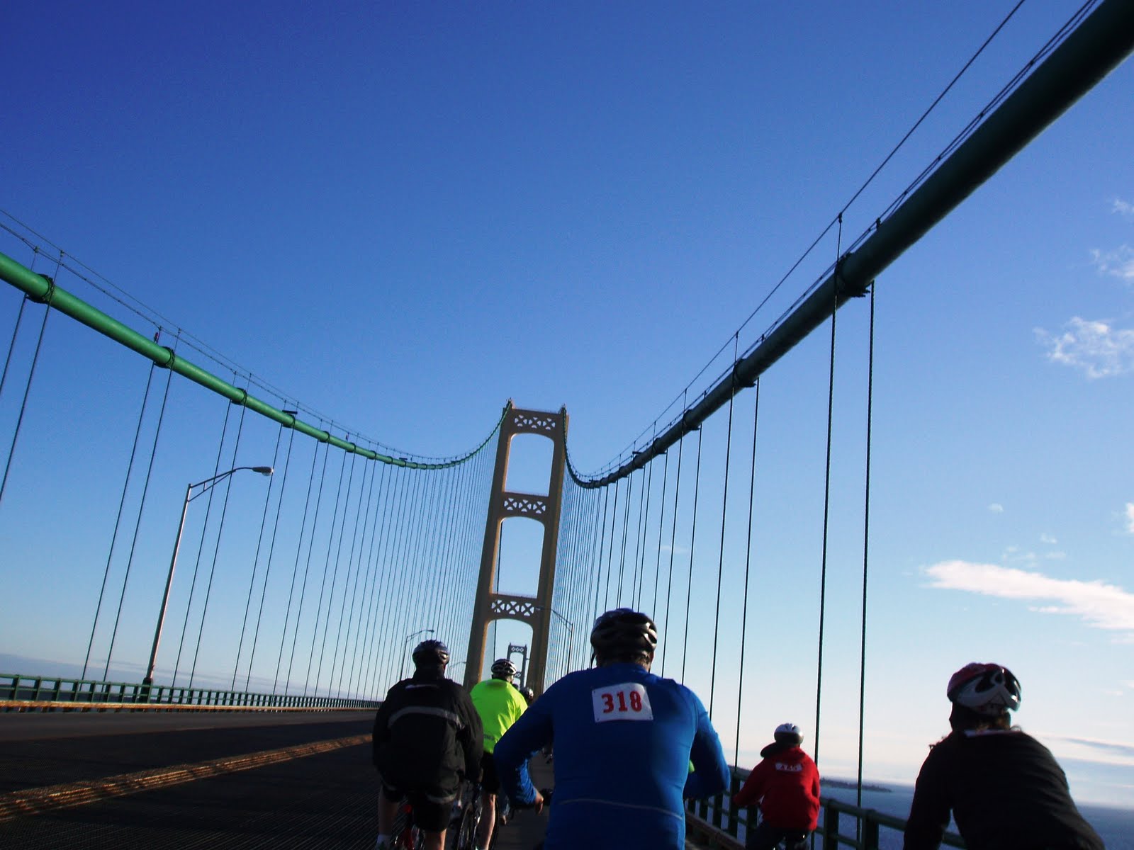 History and Culture by Bicycle Mackinac Bridge