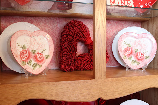 Valentine's Day China Cabinet