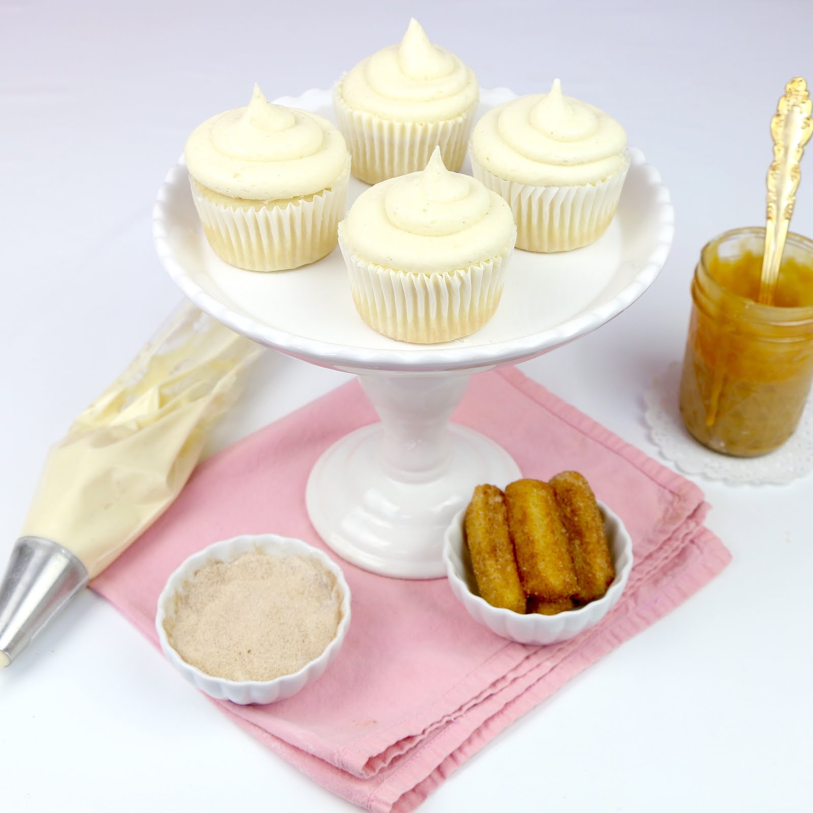 Churro Cupcakes The Lindsay Ann