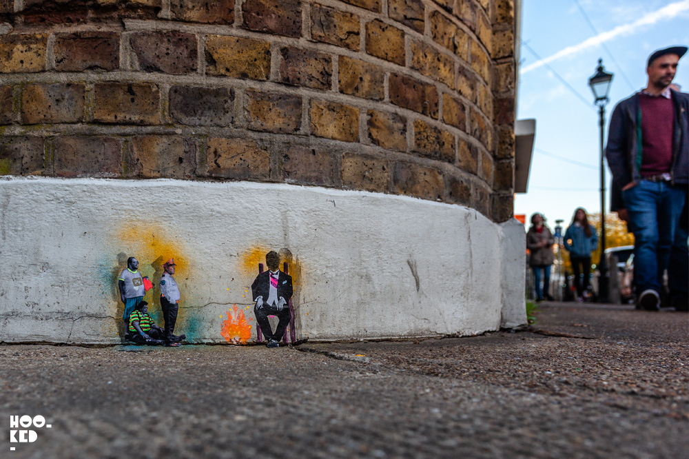 Amazing Miniature Street Art scenes by Mexican artist Pablo Delgado Amazing Miniature Street Art by Mexican artist Pablo Delgado