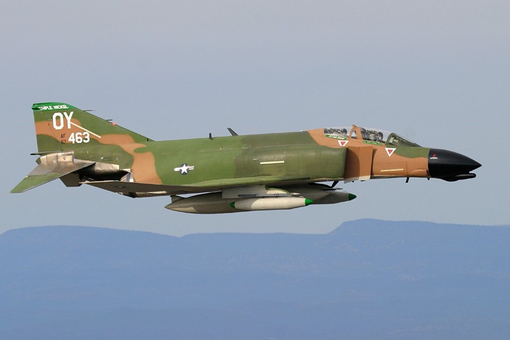 USAF T38C RECEIVES THE COLORS OF THE VIETNAMERA PHANTOM Blog Before