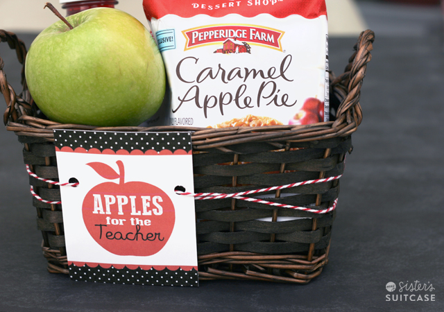 treat basket for teachers