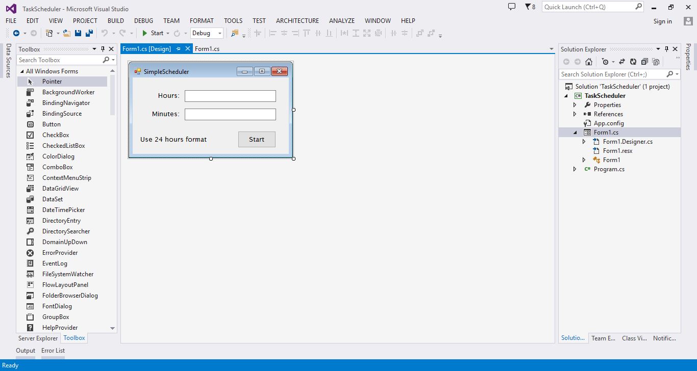 TechChips Task Scheduler in C