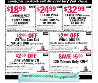Free Printable Chuck E Cheese Coupons Free Printable Chuck E Cheese Coupons