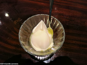 Kobori restaurant mango panna cotta